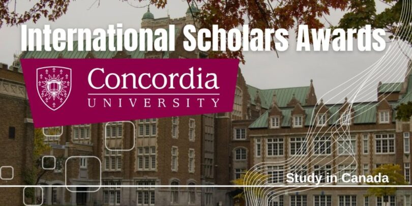 Concordia University Scholarship 2024/2025 in Canada (Fully Funded)