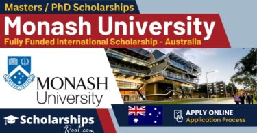 Monash University Research Scholarships 2024/2025 in Australia