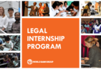 World Bank Legal Internship Program 2024/2025