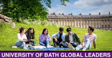 UNIVERSITY OF BATH GLOBAL LEADERS SCHOLARSHIP 2025 IN THE UK